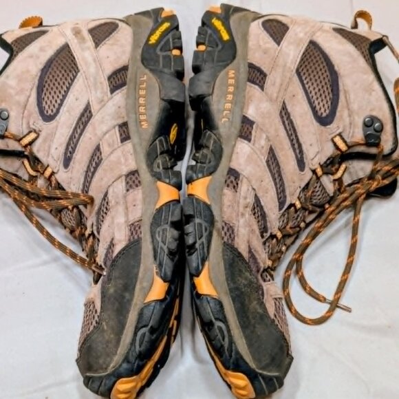 Merrell J06045 Walnut Mid Vent Performance Hiking Boots Size 14 main image 5